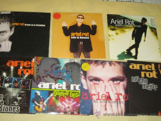 CDs de m&uacute;sica: ARIEL ROT - LOTE DE 7 CDS - CD SINGLE PROMO - Foto 1