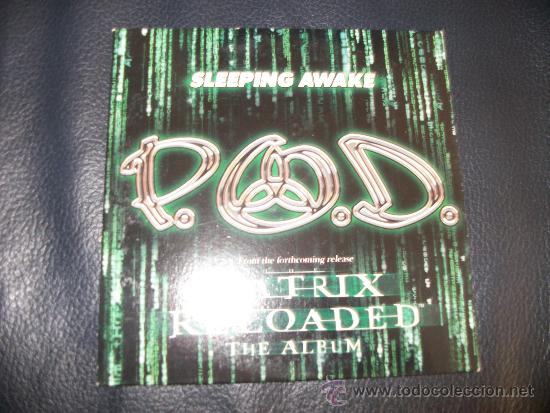 CDs de m&uacute;sica: PROMO MCD - P.O.D. - SLEEPING AWAKE - Foto 1