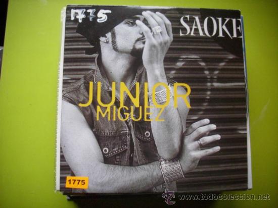 CDs de m&uacute;sica: JUNIOR MIGUEZ / SAOKE (CD SINGLE 2003) PEPETO - Foto 1
