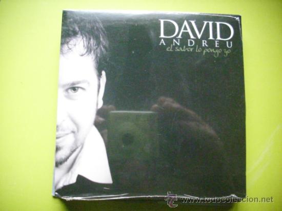 CDs de m&uacute;sica: DAVID ANDREU EL SABOR LO PONGO YO / CD SINGLE PEPETO - Foto 1