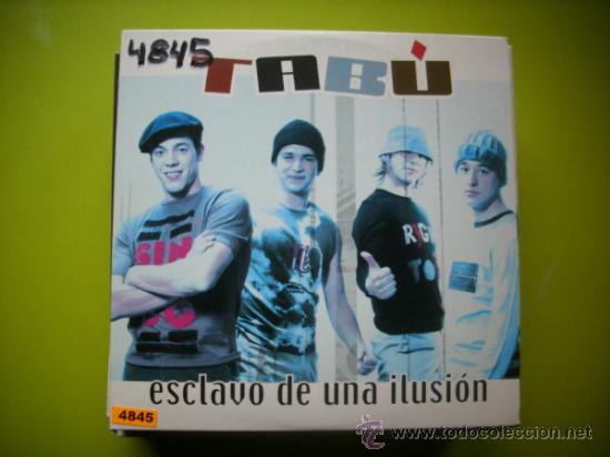 CDs de m&uacute;sica: TAB&Uacute; / ESCLAVO DE UNA ILUSI&Oacute;N (CD SINGLE 2004) PEPETO - Foto 1