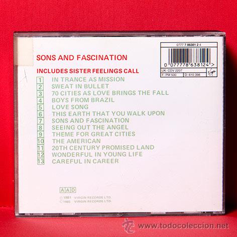 CDs de m&uacute;sica: SIMPLE MINDS SONS AND FASCINATION CD - Foto 2