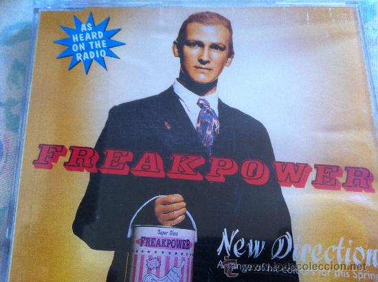 CDs de m&uacute;sica: CD SINGLE - FREAKPOWER - NEW DIRECTION - Foto 1