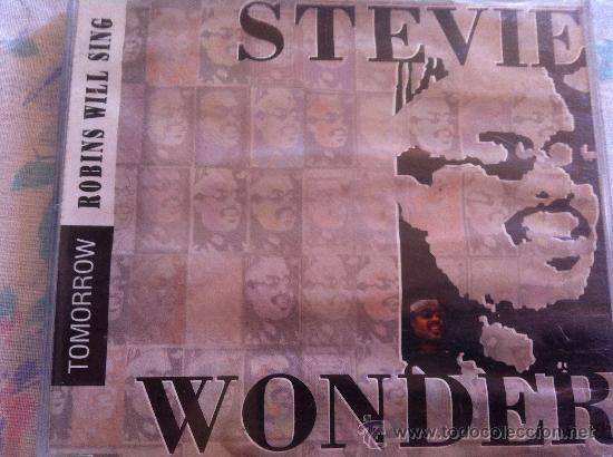 CDs de m&uacute;sica: CD SINGLE - STEVIE WONDER - TOMORROW ROBIN WILL SING - Foto 1