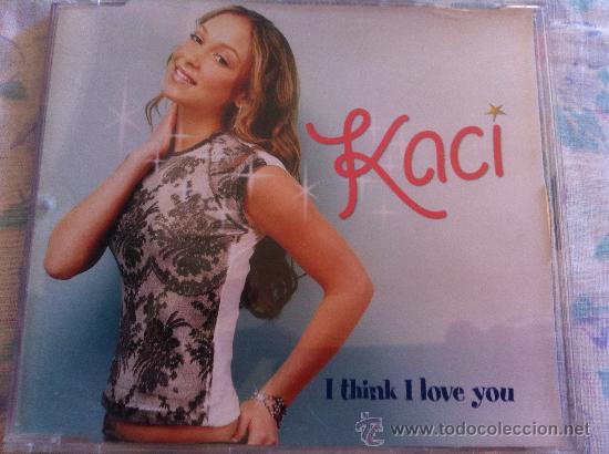 CDs de m&uacute;sica: CD SINGLE - KACI - I THINK I LOVE YOU - Foto 1