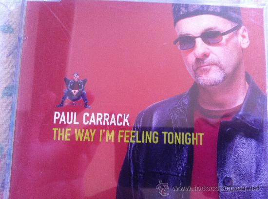 CDs de m&uacute;sica: CD SINGLE - PAUL CARRACK - THE WAY IM FEELING TONIGHT - Foto 1