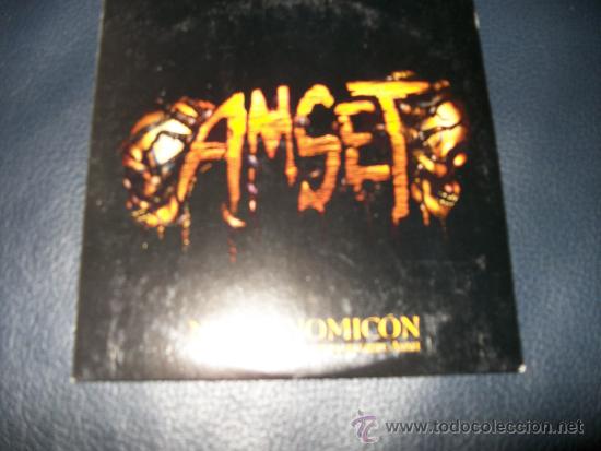 CDs de m&uacute;sica: PROMO MCD - AMSET - NECRONOMICON - Foto 1