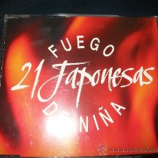 CDs de Música: PROMO MCD - 21 JAPONESAS - FUEGO DE NIÑA. Lote 35882857