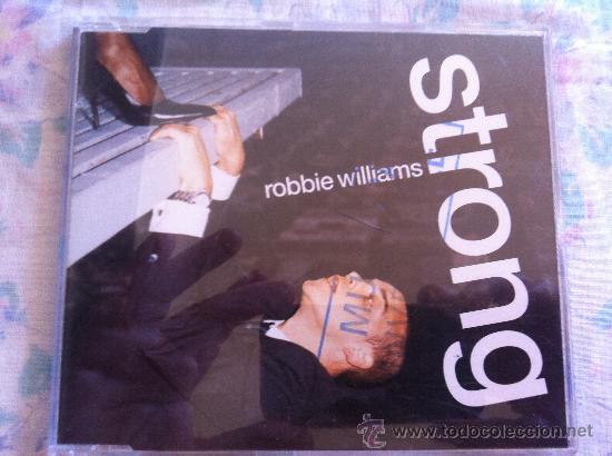 CDs de m&uacute;sica: CD SINGLE - ROBBIE WILLIAMS - STRONG - Foto 1