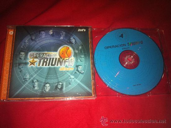 CDs de m&uacute;sica: CD Doble Operacion Triunfo - 1&ordf; edici&oacute;n - Foto 1