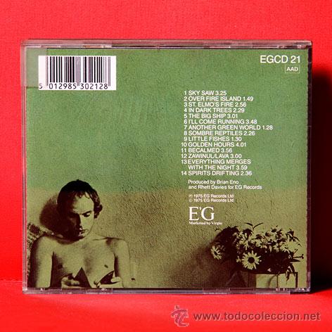 CDs de m&uacute;sica: BRIAN ENO ANOTHER GREEN WORLD CD - Foto 2