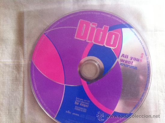 CDs de m&uacute;sica: CD SINGLE - DIDO - ALL YOU WANT - Foto 1