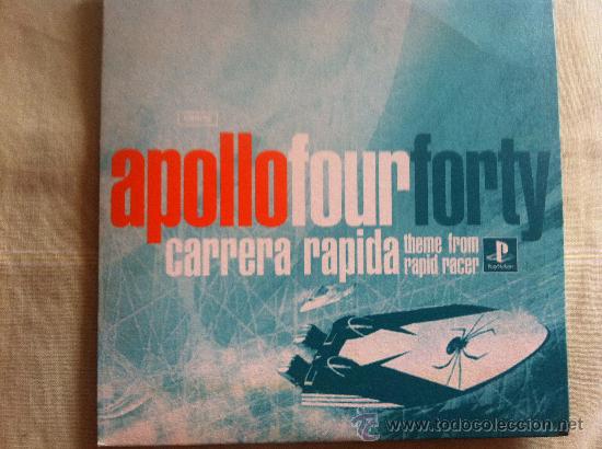 CDs de m&uacute;sica: CD SINGLE - APOLLO FOUR FORTY - CARRERA RAPIDA - Foto 1