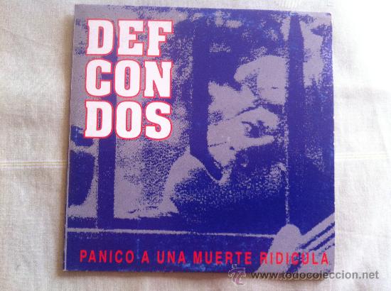 CDs de m&uacute;sica: CD SINGLE - DEF CON DOS - PANICO A UNA MUERTE RIDICULA - Foto 1