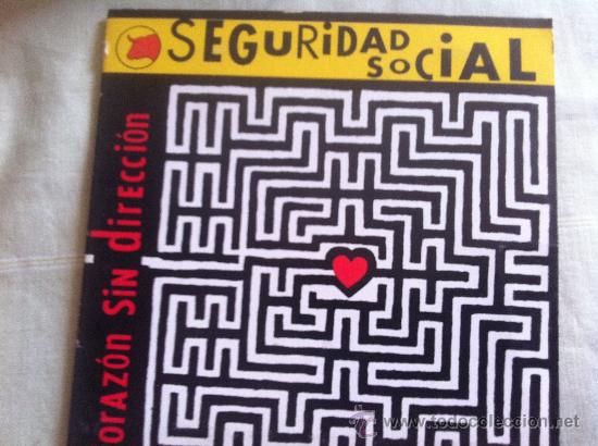 CDs de m&uacute;sica: CD SINGLE - SEGURIDAD SOCIAL - CORAZON SIN DIRECCION - Foto 1