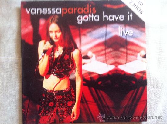 CDs de m&uacute;sica: CD SINGLE - VANESSA PARADIS - GOTTA HAVE IT (LIVE) - Foto 1