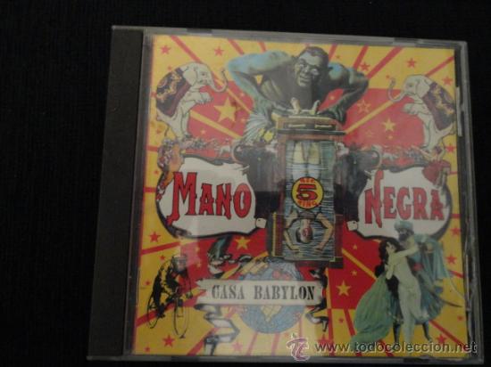 CDs de m&uacute;sica: mano negra cd casa babylon - Foto 1