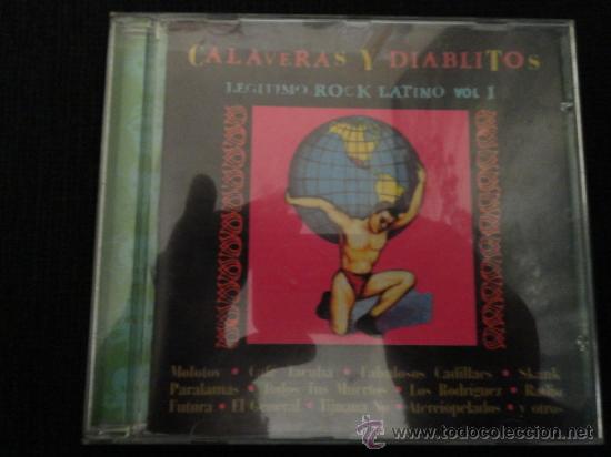 CD di Musica: calaveras y diablitos cd rock latino vol 1