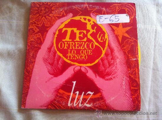 CDs de m&uacute;sica: CD SINGLE - LUZ - TE OFREZCO LO QUE TENGO - Foto 1