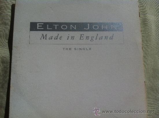 CDs de m&uacute;sica: CD SINGLE - ELTON JOHN - MADE IN ENGLAND - Foto 1