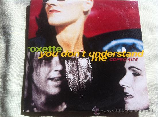 CDs de m&uacute;sica: CD SINGLE - ROXETTE - YOU DONT UNDERSTAND ME - CDPRO 4175 - Foto 1