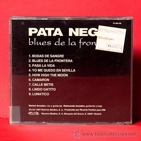 CDs de m&uacute;sica: PATA NEGRA BLUES DE LA FRONTERA CD - Foto 2