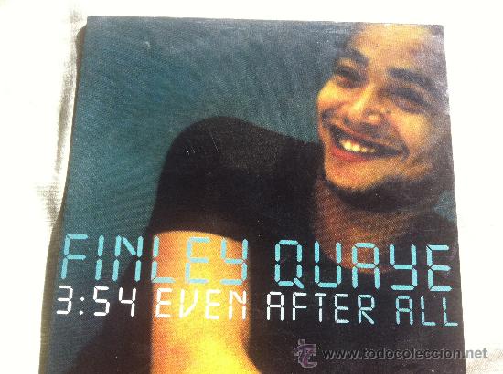 CDs de m&uacute;sica: CD SINGLE - FINLEY QUAYE - 3:54 EVEN AFTER  ALL - Foto 1