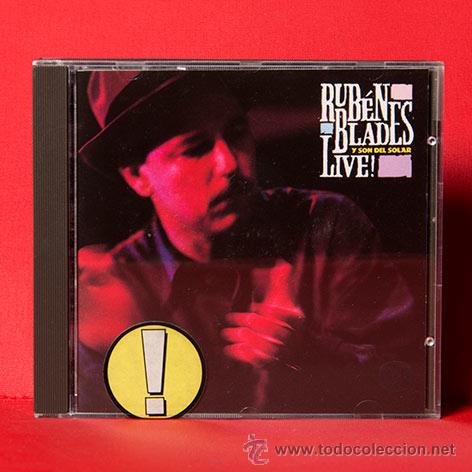 CDs de m&uacute;sica: RUBEN BLADES Y SON DEL SOLAR...LIVE CD - Foto 1
