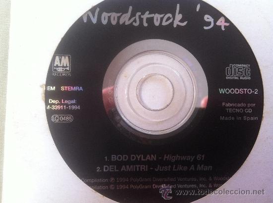 CDs de m&uacute;sica: CD SINGLE - WOODSTOCK94 - BOB DYLAN- DEL AMITRI - Foto 1