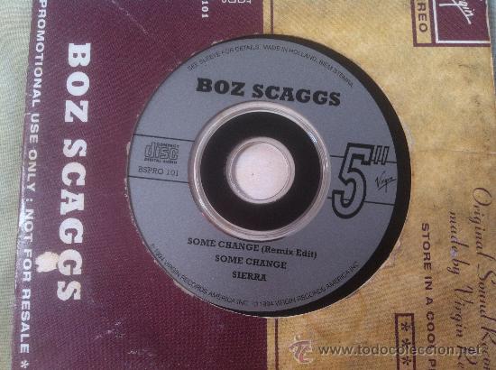 CDs de m&uacute;sica: CD SINGLE - BOZ SCAGGS - SOME CHANGE - Foto 1