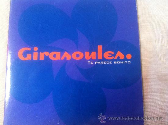 CDs de m&uacute;sica: CD SINGLE - GIRASOULES - TE PARECE BONITO - Foto 1