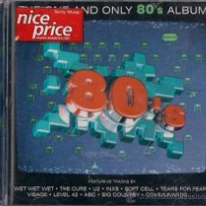 CDs de Música: THE ONE AND ONLY 80'S ALBUM - CD. Lote 36029951