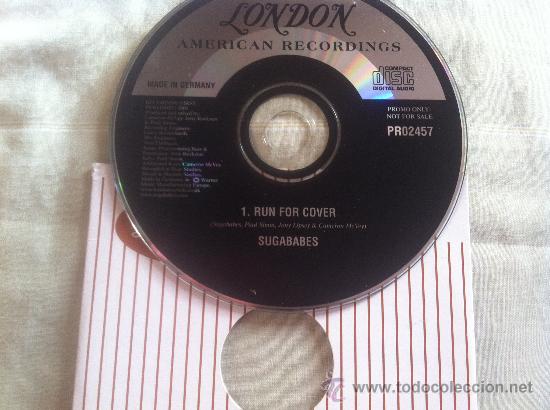 CDs de m&uacute;sica: CD SINGLE-SUGABABES-RUN FOR COVER - Foto 1