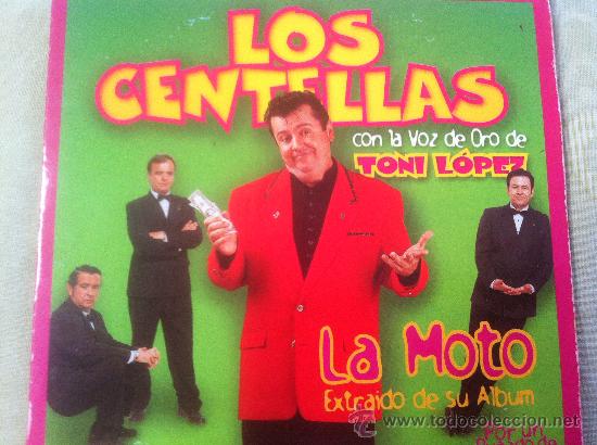 CDs de m&uacute;sica: CD SINGLE - LOS CENTELLAS - LA MOTO - - Foto 1