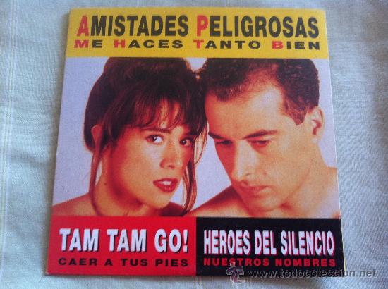 CDs de m&uacute;sica: CD SINGLE-AMISTADES PELIGROSAS- - Foto 1