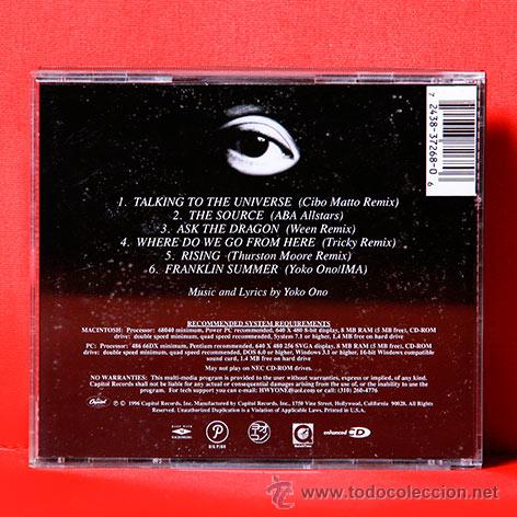 CDs de m&uacute;sica: YOKO ONO / IMA RISING MIXES CD - Foto 2