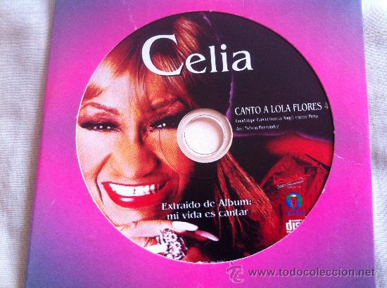 CDs de m&uacute;sica: CD SINGLE-CELIA-CANTO A LOLA FLORES - Foto 1