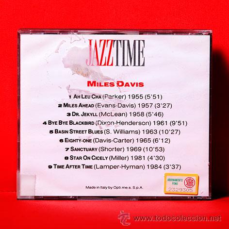 CDs de m&uacute;sica: MILES DAVIS JAZZTIME CD - Foto 2