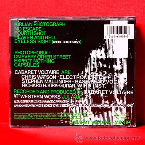 CDs de m&uacute;sica: CABARET VOLTAIRE &rdquo;MIX-UP&rdquo; CD - Foto 2
