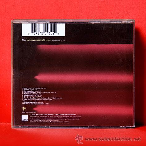 CDs de m&uacute;sica: ELVIS NEVER MEANT SHIT TO ME CD - Foto 2