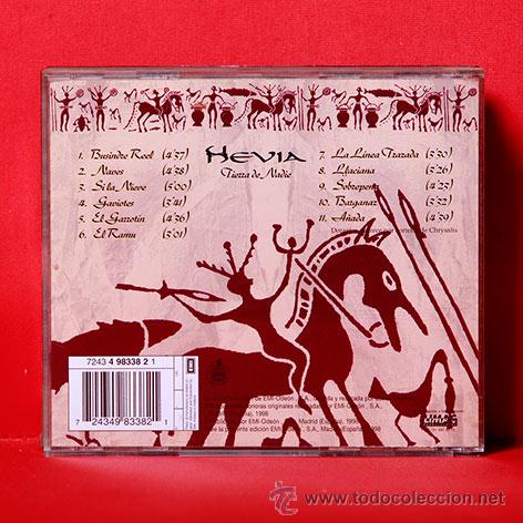 CDs de m&uacute;sica: HEVIA TIERRA DE NADIE CD - Foto 2