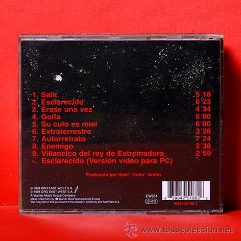 CDs de m&uacute;sica: EXTREMODURO CANCIONES PROHIBIDAS CD - Foto 2