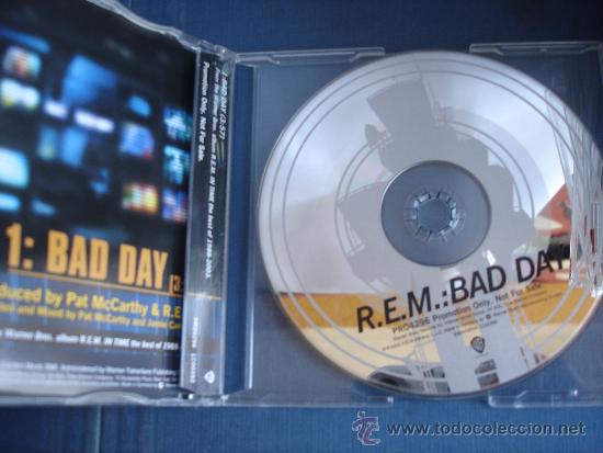 CDs de m&uacute;sica: R.E.M.   BAD DAY   CD-SINGLE PROMO - Foto 2