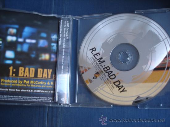 CDs de m&uacute;sica: R.E.M.   BAD DAY   CD-SINGLE PROMO - Foto 2