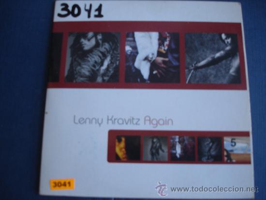 CDs de m&uacute;sica: LENNY KRAVITZ   AGAIN   CD-SINGLE PROMO - Foto 1