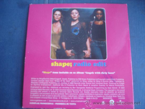 CDs de m&uacute;sica: SUGABABES   SHAPE; RADIO EDIT  PROMO   CD-SINGLE - Foto 2