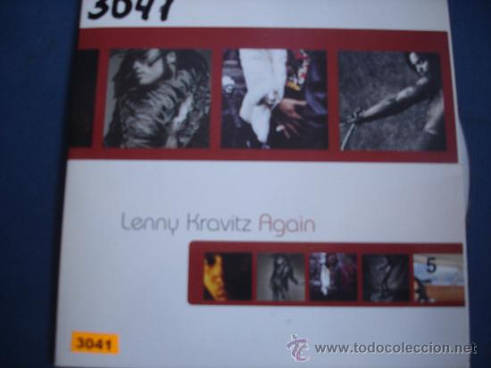 CDs de m&uacute;sica: LENNY KRAVITZ   AGAIN   CD-SINGLE PROMO - Foto 1
