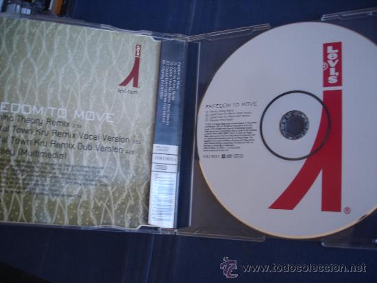 CDs de m&uacute;sica: LEVI&acute;S   FREEDOM TO MOVE  CD-SINGLE 1+3 - Foto 2