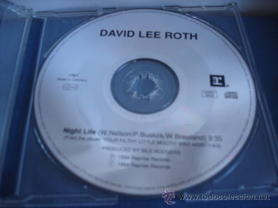 CDs de m&uacute;sica: DAVID LEE ROTH   ( VAN HALEN )NIGHT LIFE  CD-SINGLE - Foto 1