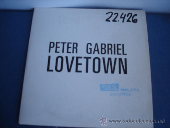 CDs de m&uacute;sica: PETER GABRIEL   LOVETOWN   PROMO  CD-SINGLE - Foto 1